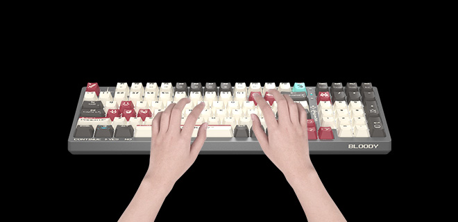 Bloody S98 Pixel Red BLMS Keyboard 5