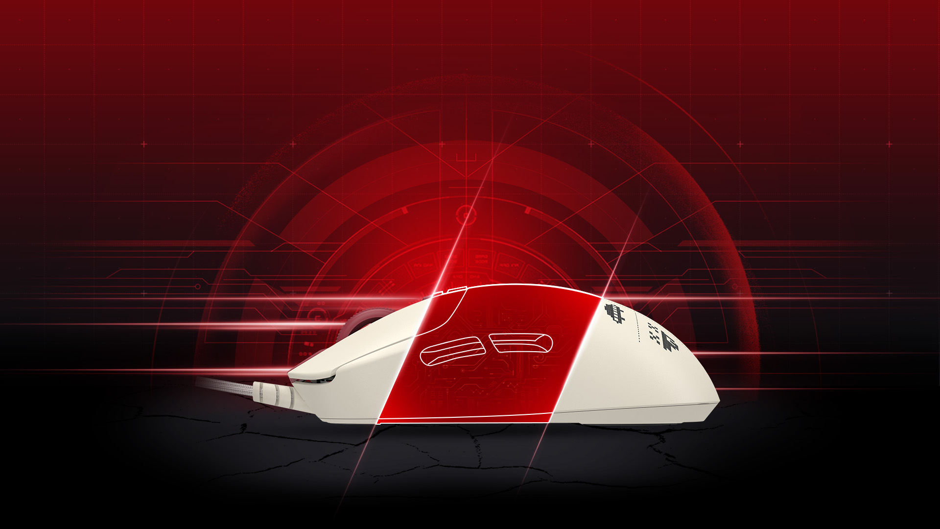 فأرة الألعاب Bloody W72 Ultra Red بدقة 20000 نقطة لكل بوصة