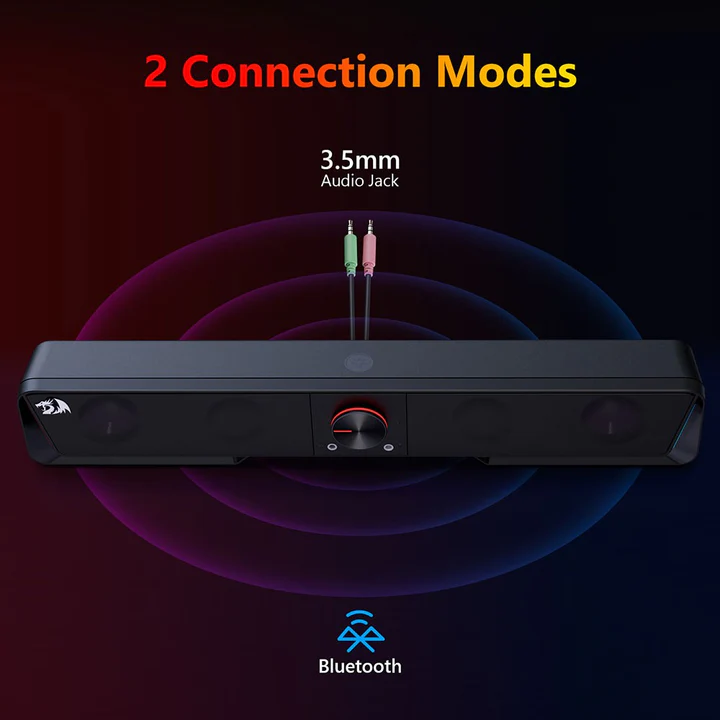 مكبر صوت بلوتوث Redragon GS570 Darknets RGB (5) مكبر صوت بلوتوث Redragon GS570 Darknets RGB 5