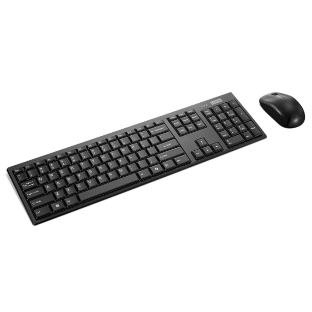 Lenovo 100 USB-A Wireless Keyboard and Mouse | Wireless Combo 1 Lenovo 100 USB-A Wireless Keyboard and Mouse