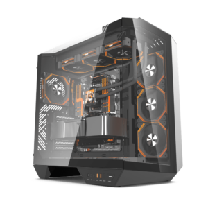 darkFlash DY470 Black ATX PC Case USB-C