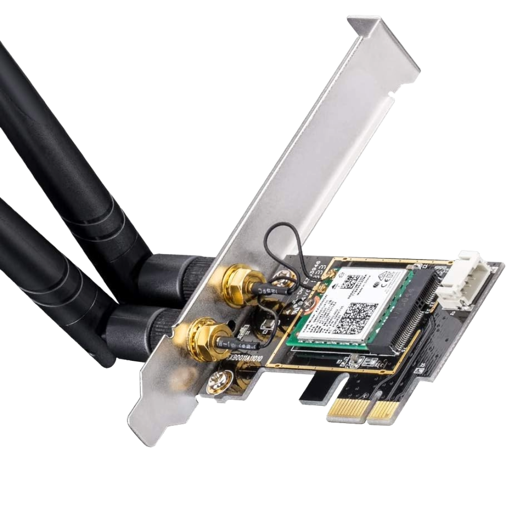 Cudy AX3000 Wi-Fi 6 Bluetooth PCI-E Adapter WE3000 Bluetooth 5.2 | كرت واي فاي 3 Cudy AX3000 Wi-Fi 6 Bluetooth PCI-E Adapter WE3000 Bluetooth 5.2 | كرت واي فاي - Image 3