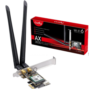 Cudy New AX3000 Wireless WiFi 6 PCIe Card WE3000 with Intel AX200 chipset and Bluetooth 5.2