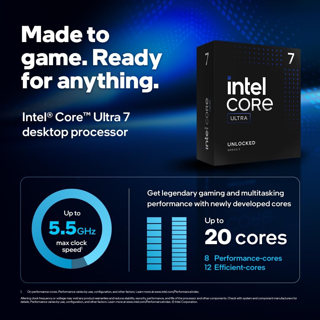 Intel Core Ultra 7 265KF Processor Intel Core Ultra 7 265KF Processor 2