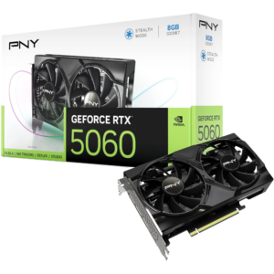 PNY GeForce RTX™ 5060 8GB Dual Fan GPU