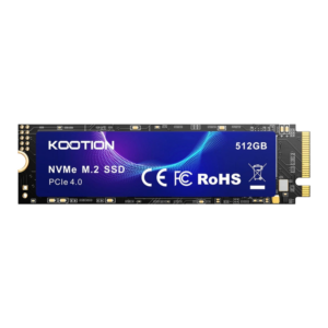 KOOTION PCIe 4.0 NVMe M.2 SSD 512GB 7300MB/s