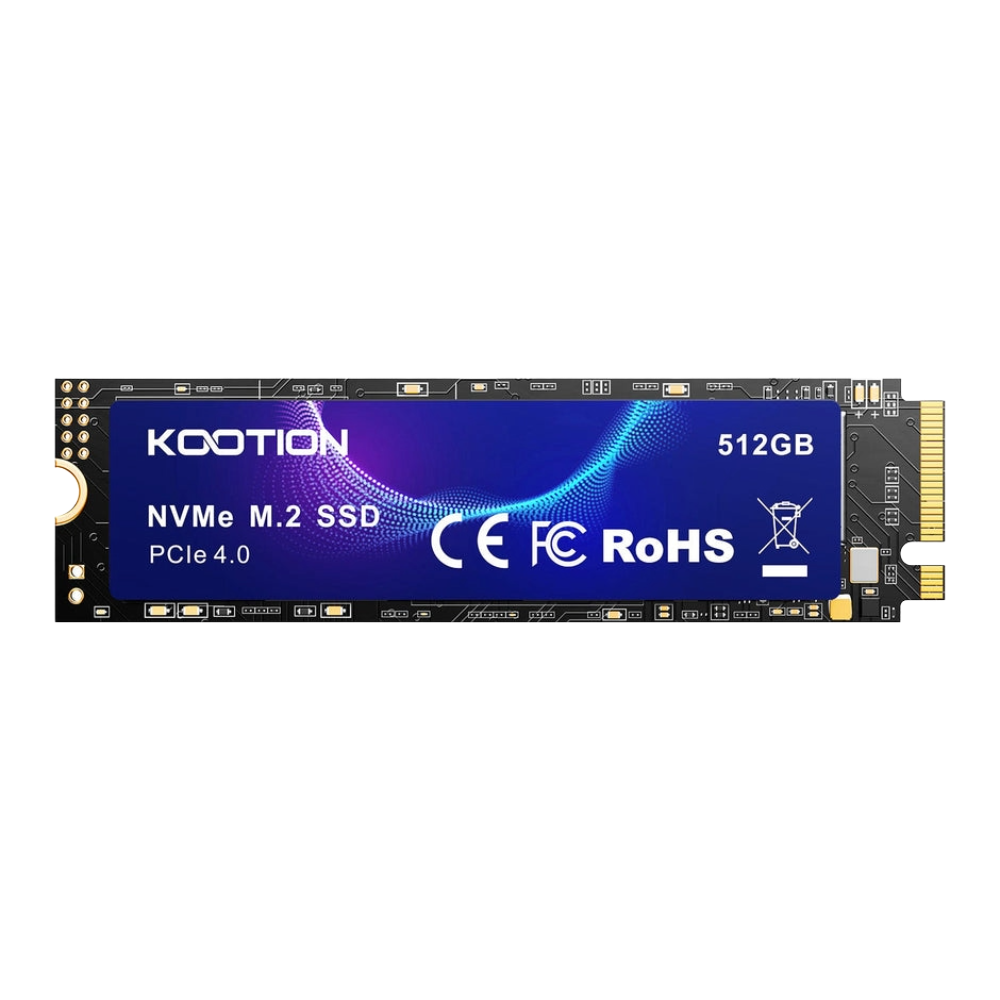 KOOTION PCIe 4.0 NVMe M.2 SSD 512GB 7300MB/s KOOTION PCIe 4.0 NVMe M.2 SSD 512GB 7300MB/s