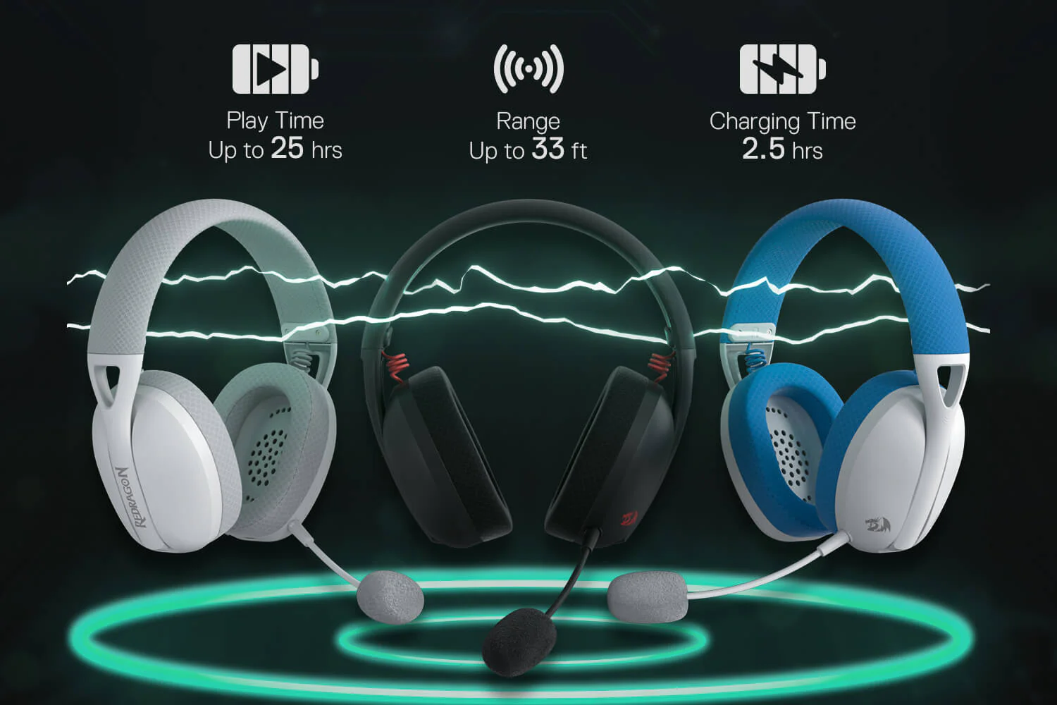 Redragon H848 PRO Wireless Gaming Headset 4 Redragon H848 PRO Wireless Gaming Headset 4