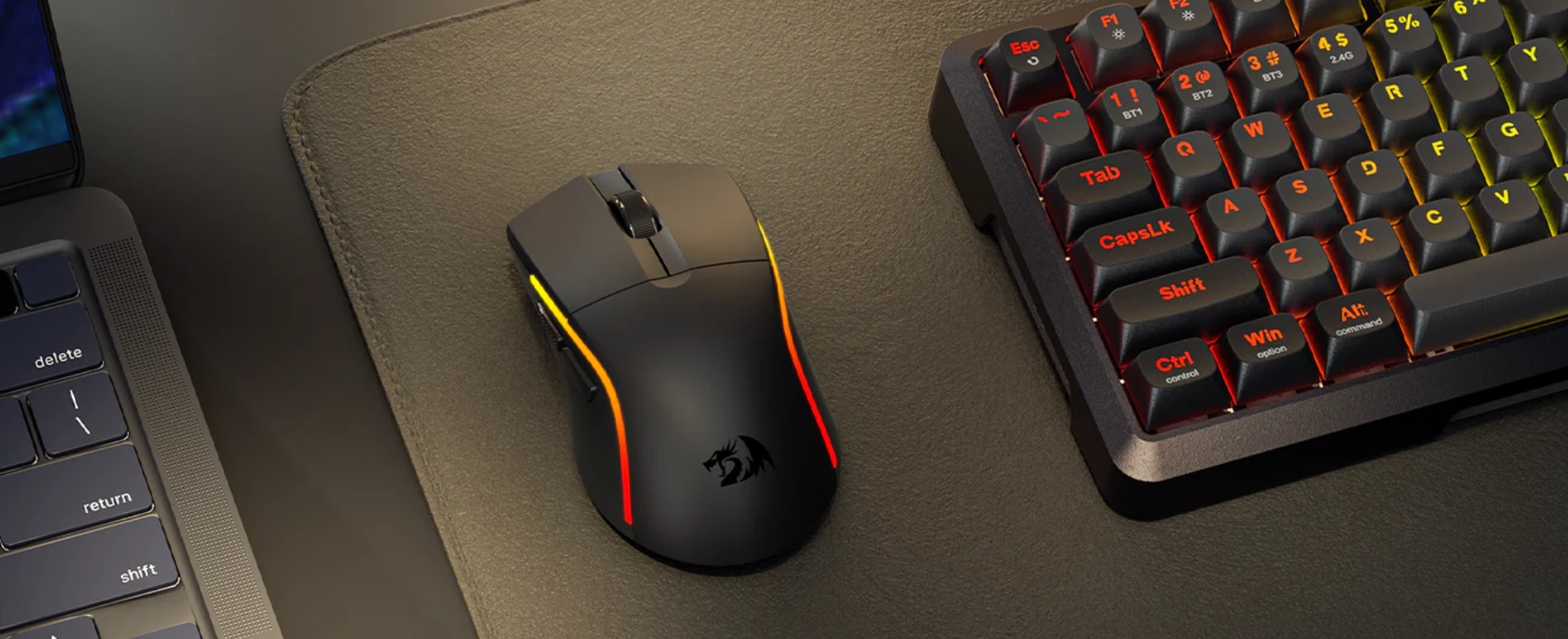 Redragon M816 PRO 26000 DPI Gaming Mouse (1) Redragon M816 PRO 26000 DPI Gaming Mouse 1