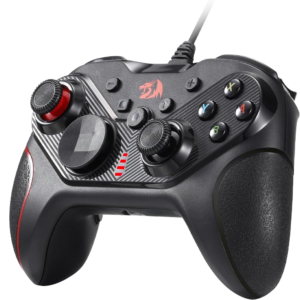 Redragon Rift G710 Gamer Controller wired PC gaming gamepad with turbo and programmable macro buttons