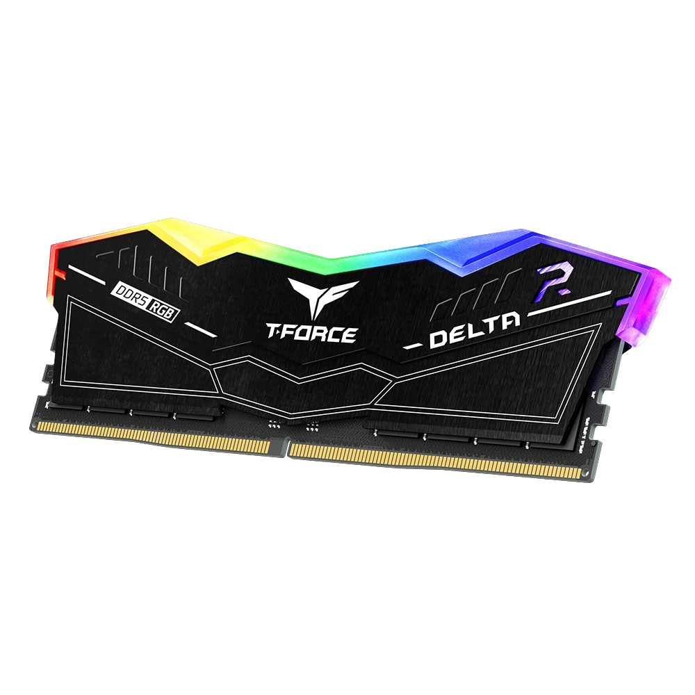 TEAMGROUP T-FORCE DELTA RGB DDR5 32GB 6000MHz CL30 | XMP 3.0 | AMD EXPO | Black | رام دسكتوب 2 TEAMGROUP T-FORCE DELTA RGB DDR5 32GB 6000MHz CL30 | XMP 3.0 | AMD EXPO | Black | رام دسكتوب - Image 2