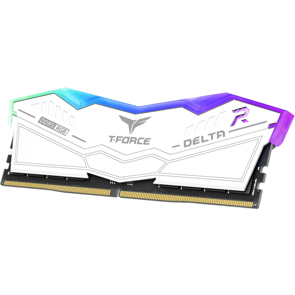 TEAMGROUP T-Force Delta RGB DDR5 32GB 8000MHz White | CL38 XMP 3.0 A-DIE | رام دسكتوب 2 TEAMGROUP T-Force Delta RGB DDR5 32GB 8000MHz White | CL38 XMP 3.0 A-DIE | رام دسكتوب - Image 2