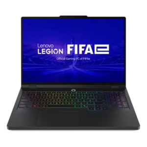 Lenovo Legion Pro 5 gaming laptop with OLED display and RGB keyboard