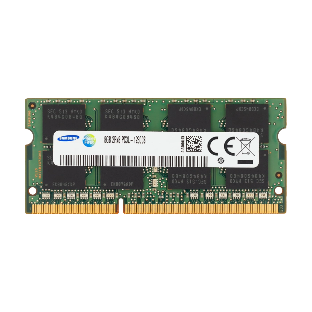 ذاكرة الوصول العشوائي للكمبيوتر المحمول سامسونج 8 جيجابايت DDR3 1600 ميجا هرتز SODIMM | رامات لابتوب وحدة ذاكرة وصول عشوائي (RAM) من سامسونج بسعة 8 جيجابايت من نوع DDR3 بسرعة 1600 ميجاهرتز SODIMM لأجهزة الكمبيوتر المحمول