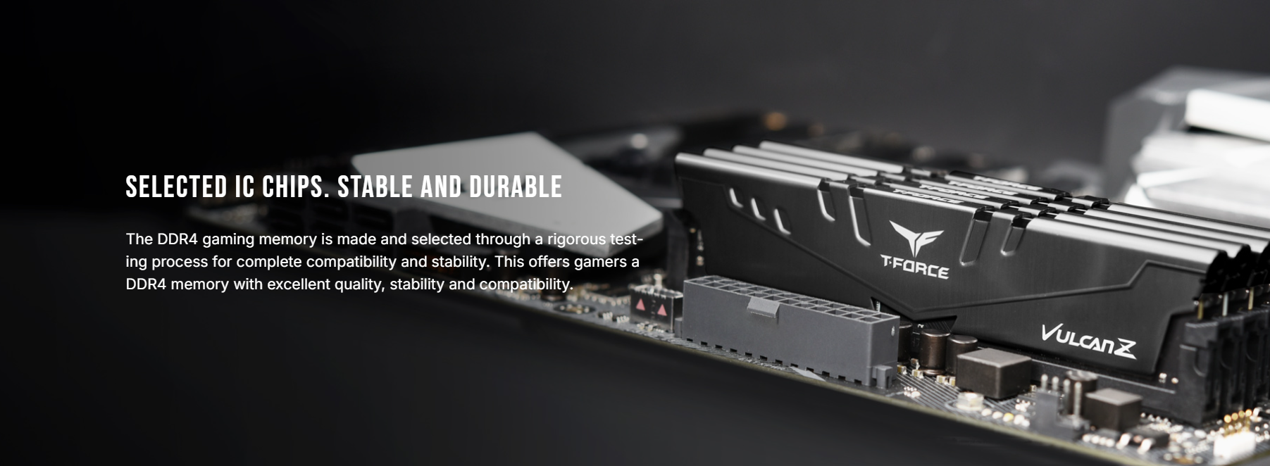 TEAMGROUP T Force Vulcan Z DDR4 16GB 3200MHz CL16 Desktop Gaming Memory Kit 2×8GB 4