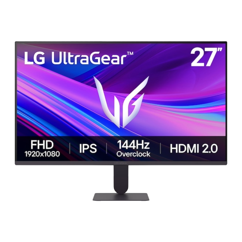 LG UltraGear 27G411A-B Black FHD IPS Gaming Monitor 144Hz 1ms | شاشة ال جي 1 LG UltraGear 27G411A-B Black FHD IPS Gaming Monitor 144Hz 1ms