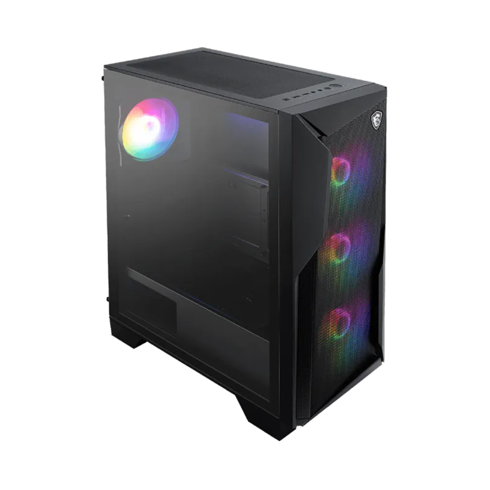 حقيبة الألعاب MSI MAG FORGE 130A AIRFLOW ATX | كيس ام اس اي 2 MSI MAG FORGE 130A AIRFLOW ATX Gaming Case | كيس ام اس اي - Image 2