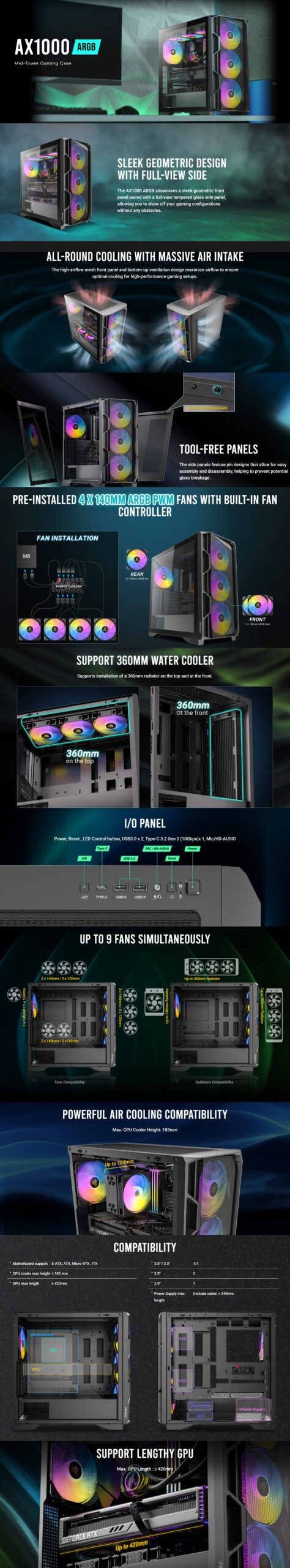 Antec AX1000 ARGB Mid Tower Gaming Case (5) Screenshot 25 4 2026 17109 www.antec .com scaled