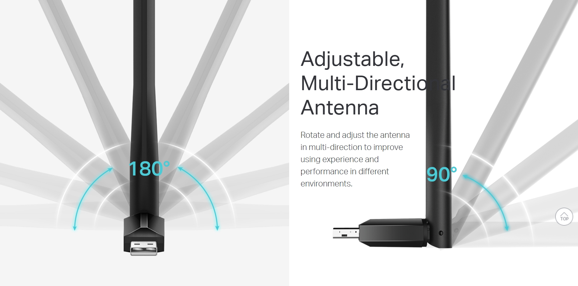 TP-Link Archer T2U Plus AC600 High Gain Wireless Dual Band USB Adapt TP Link Archer T2U Plus AC600 High Gain Wireless Dual Band USB Adapt