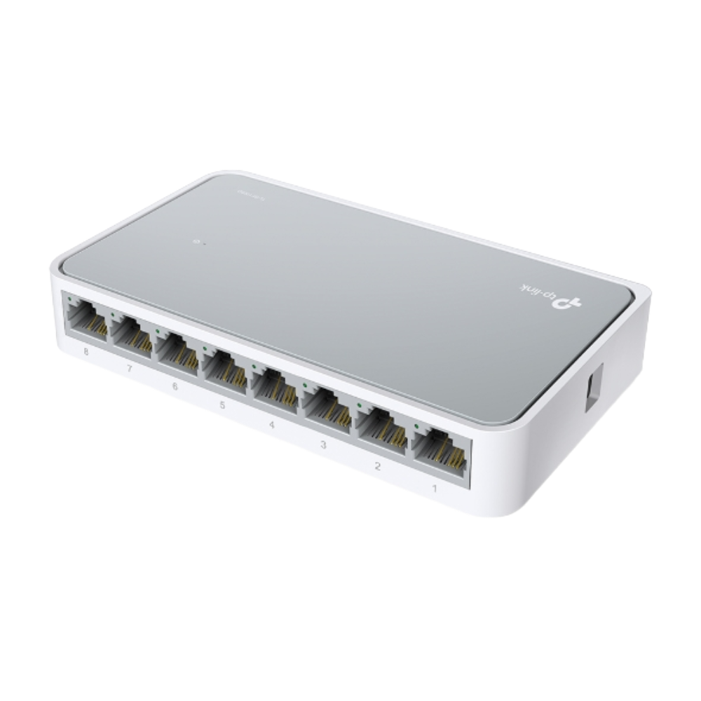 TP-Link TL-SF1008D 8-Port Desktop Switch | سويتش شبكة تبلينك 3 TP-Link TL-SF1008D 8-Port Desktop Switch | سويتش شبكة تبلينك - Image 3