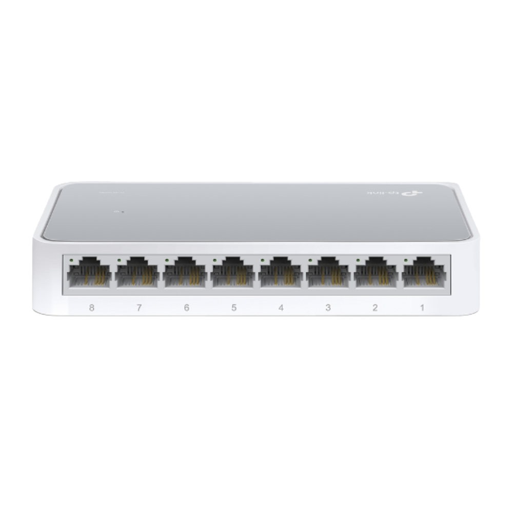TP-Link TL-SF1008D 8-Port Desktop Switch | سويتش شبكة تبلينك 1 TP-Link TL-SF1008D 8-Port Desktop Switch