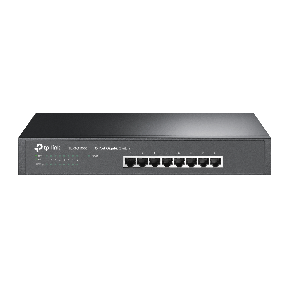 TP-Link TL-SG1008 8-Port Gigabit Switch | سويتش تبلينك 1 TP-Link TL-SG1008 8-Port Gigabit Switch