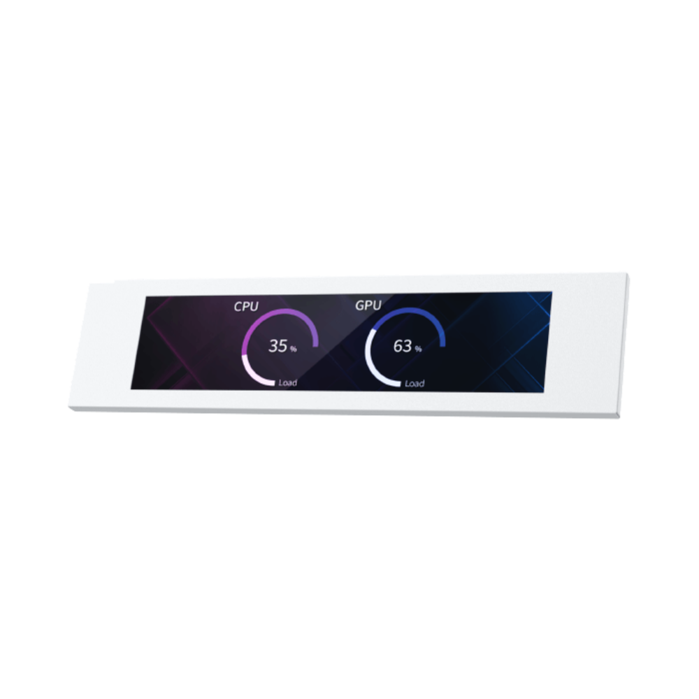 Xigmatek 9 Inch LCD Screen Kit White for Pano II Arctic and Pano II Air Arctic | شاشة كيس زكماتك 1 Xigmatek 9 Inch LCD Screen Kit White for Pano II Arctic and Pano II Air Arctic