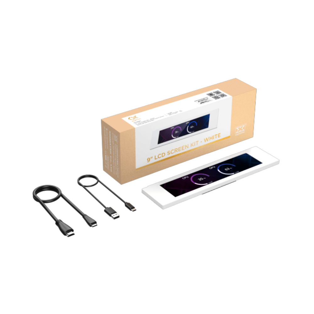 Xigmatek 9 Inch LCD Screen Kit White for Pano II Arctic and Pano II Air Arctic | شاشة كيس زكماتك 8 Xigmatek 9 Inch LCD Screen Kit White for Pano II Arctic and Pano II Air Arctic | شاشة كيس زكماتك - Image 8