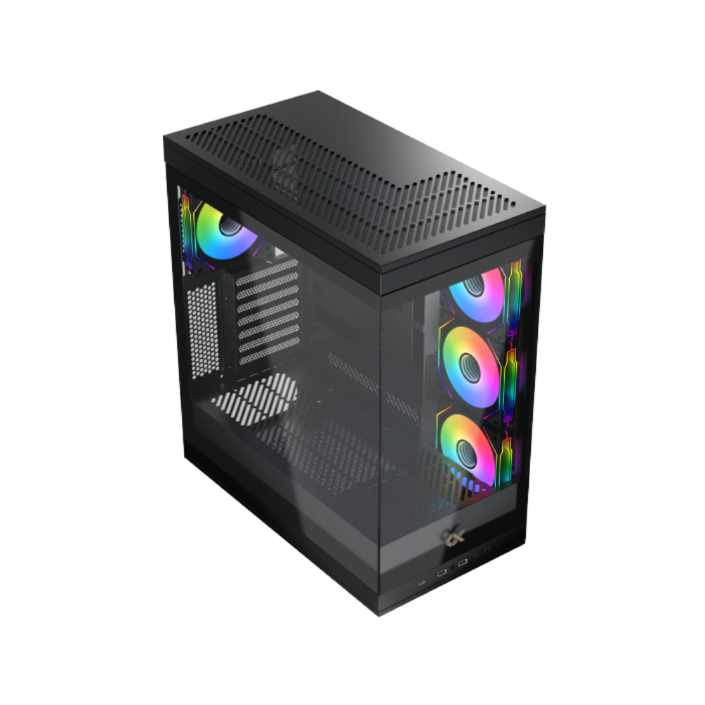 Xigmatek Meta Black E-ATX Gaming Case USB-C | كيس زكماتيك 3 Xigmatek Meta Black E-ATX Gaming Case USB-C | كيس زكماتيك - Image 3