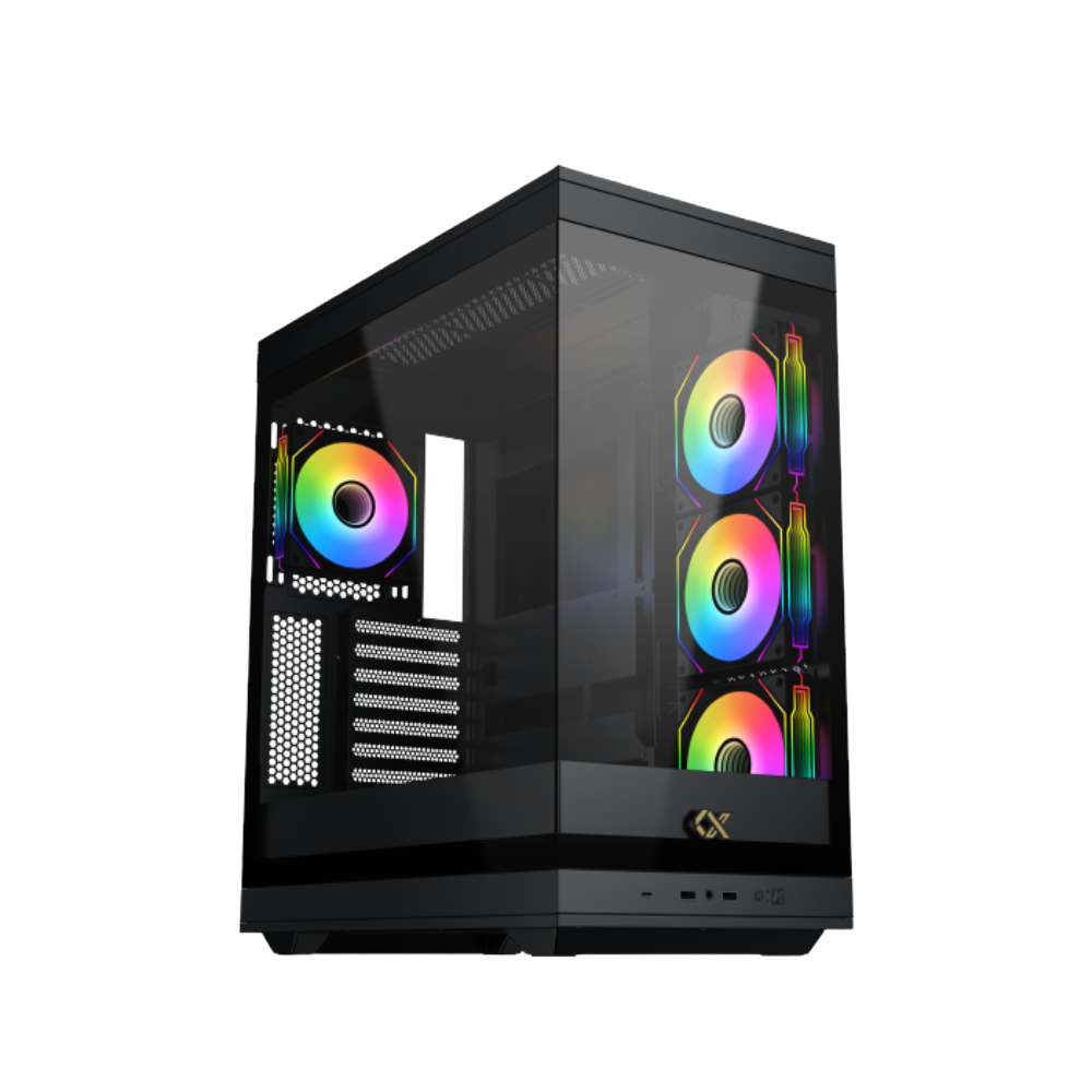 Xigmatek Meta Black E-ATX Gaming Case USB-C | كيس زكماتيك 1 Xigmatek Meta Black E-ATX Gaming Case USB-C