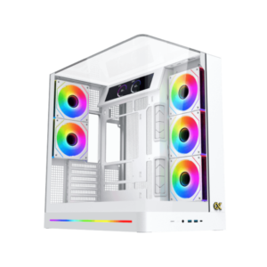 Xigmatek Pano II LCD Arctic E-ATX Gaming Case USB-C