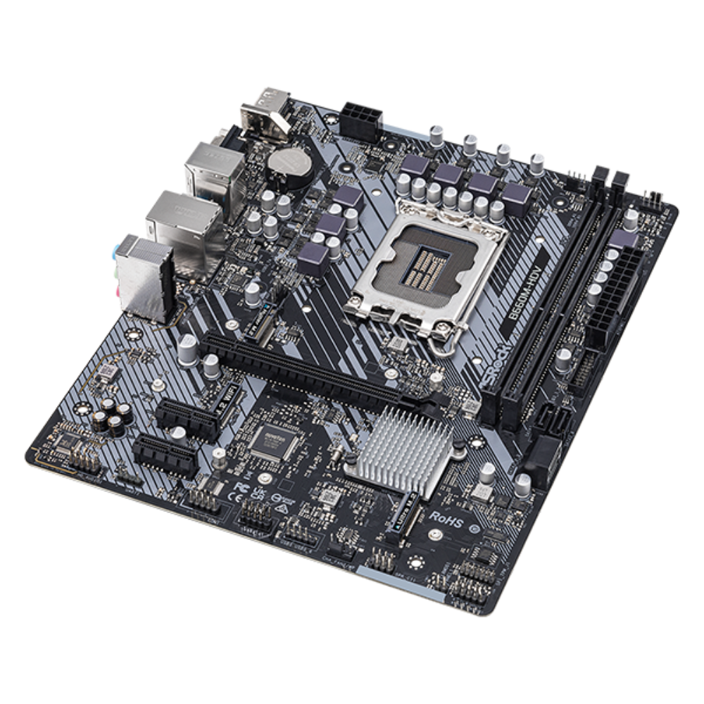 ASRock B660M-HDV LGA1700 DDR4 Motherboard | مذربورد ازروك 3 ASRock B660M-HDV LGA1700 DDR4 Motherboard | مذربورد ازروك - Image 3