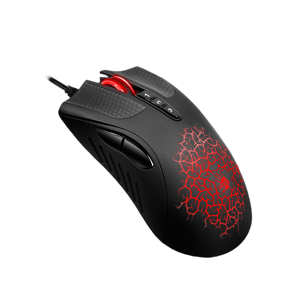 ماوس الألعاب Bloody A90 Light Strike 6200 CPI | ماوس بلودي Bloody A90 Light Strike 6200 CPI Gaming Mouse | ماوس بلودي - Image 2