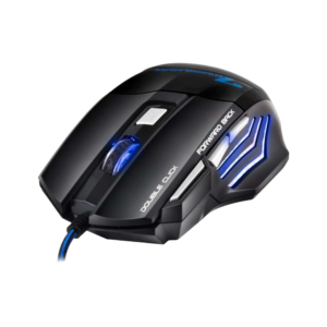 IMICE X7 Gaming Mouse with 7 buttons and colorful LED breathing lights on a black background.