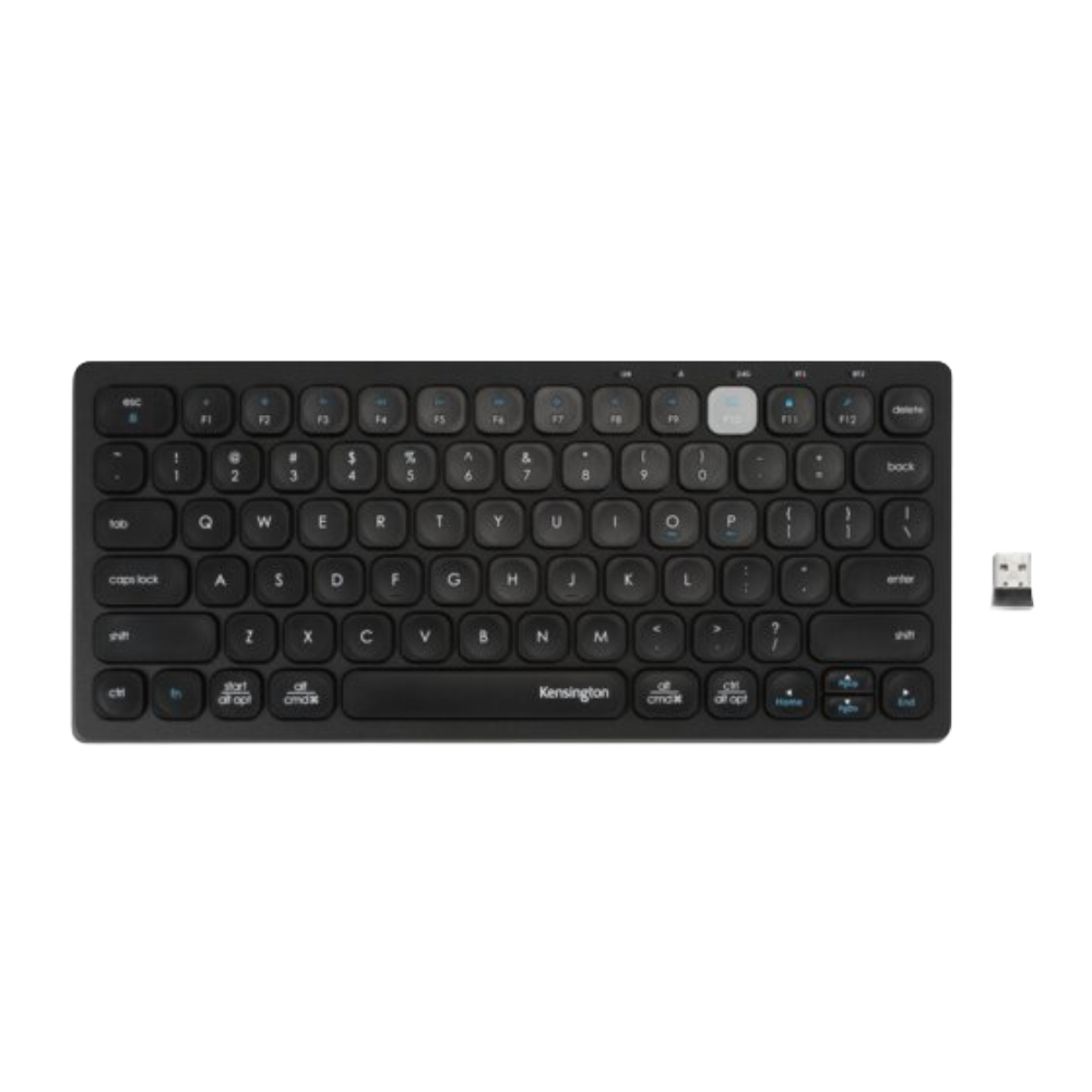 Kensington Multi-Device Dual Wireless Compact Keyboard | كيبورد وايرلس متعدد الاجهزة 2 Kensington Multi-Device Dual Wireless Compact Keyboard | كيبورد وايرلس متعدد الاجهزة - Image 2