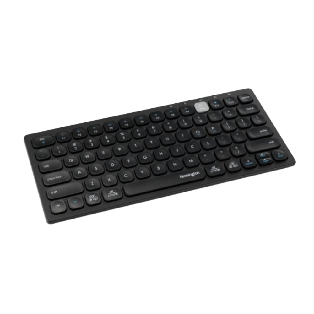 Kensington Multi-Device Dual Wireless Compact Keyboard | كيبورد وايرلس متعدد الاجهزة 1 Kensington Multi-Device Dual Wireless Compact Keyboard