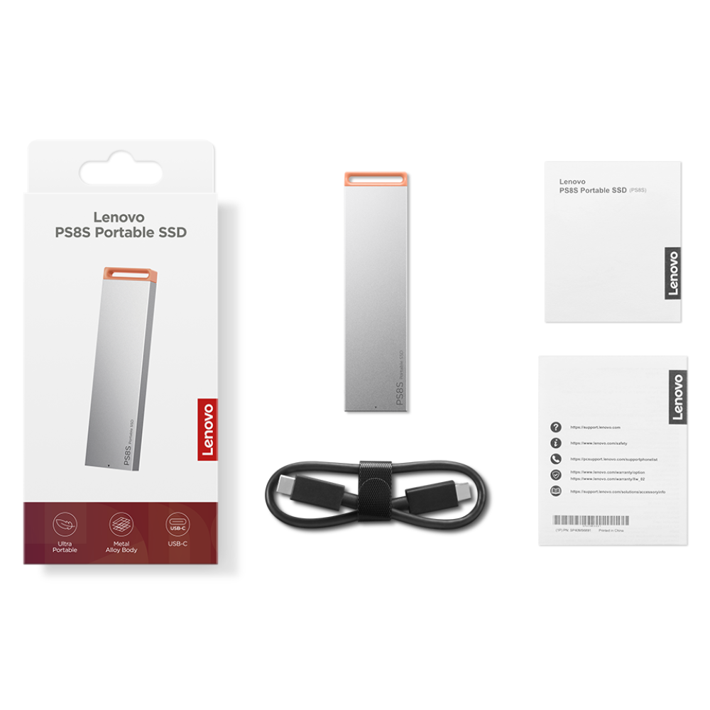 Lenovo PS8S Portable SSD 512GB USB-C | هارد خارجي 3 Lenovo PS8S Portable SSD 512GB USB-C | هارد خارجي - Image 3
