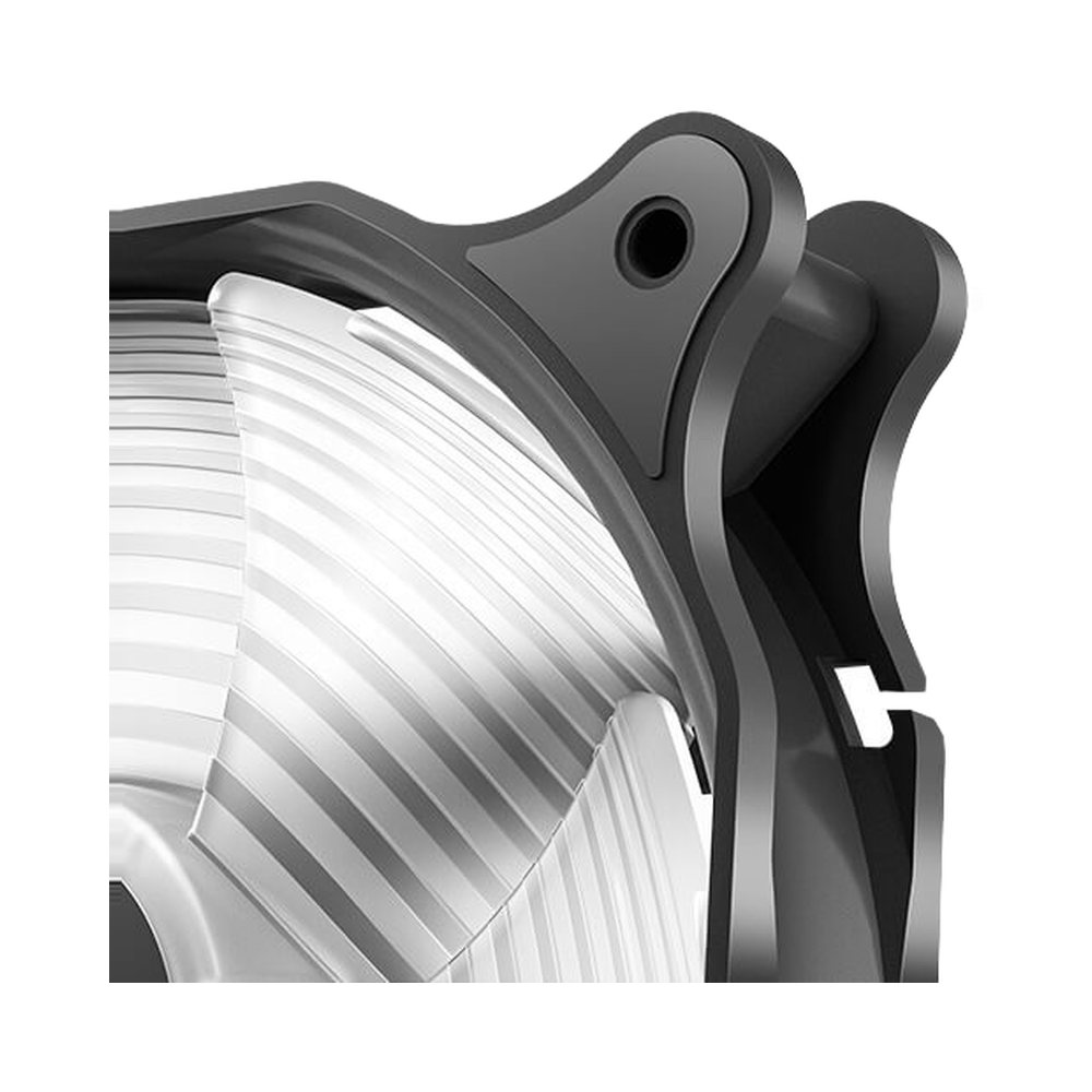 Antec F12 RGB Fan 5 Pack 120mm ARGB Hydraulic Bearing Case Fans Black 4 Antec F12 RGB Fan 120mm ARGB 5-Pack Black