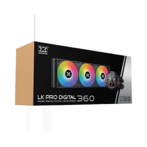 XIGMATEK LK PRO 360 2.7 inch LCD ARGB AIO Liquid Cooler Black