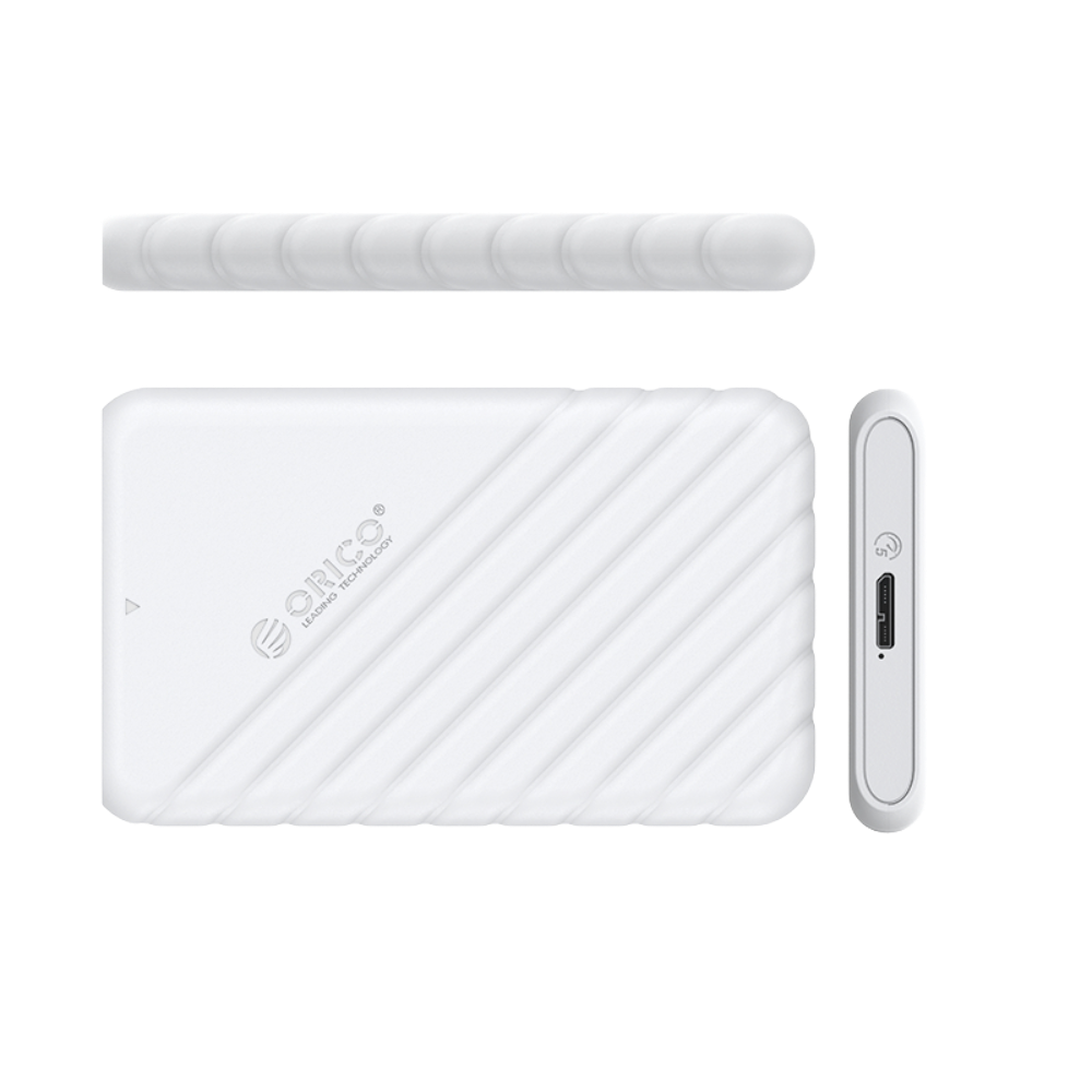 ORICO 2.5 inch HDD Enclosure White | راك هارد اوريكو 2 ORICO 2.5 inch HDD Enclosure White | راك هارد اوريكو - Image 2