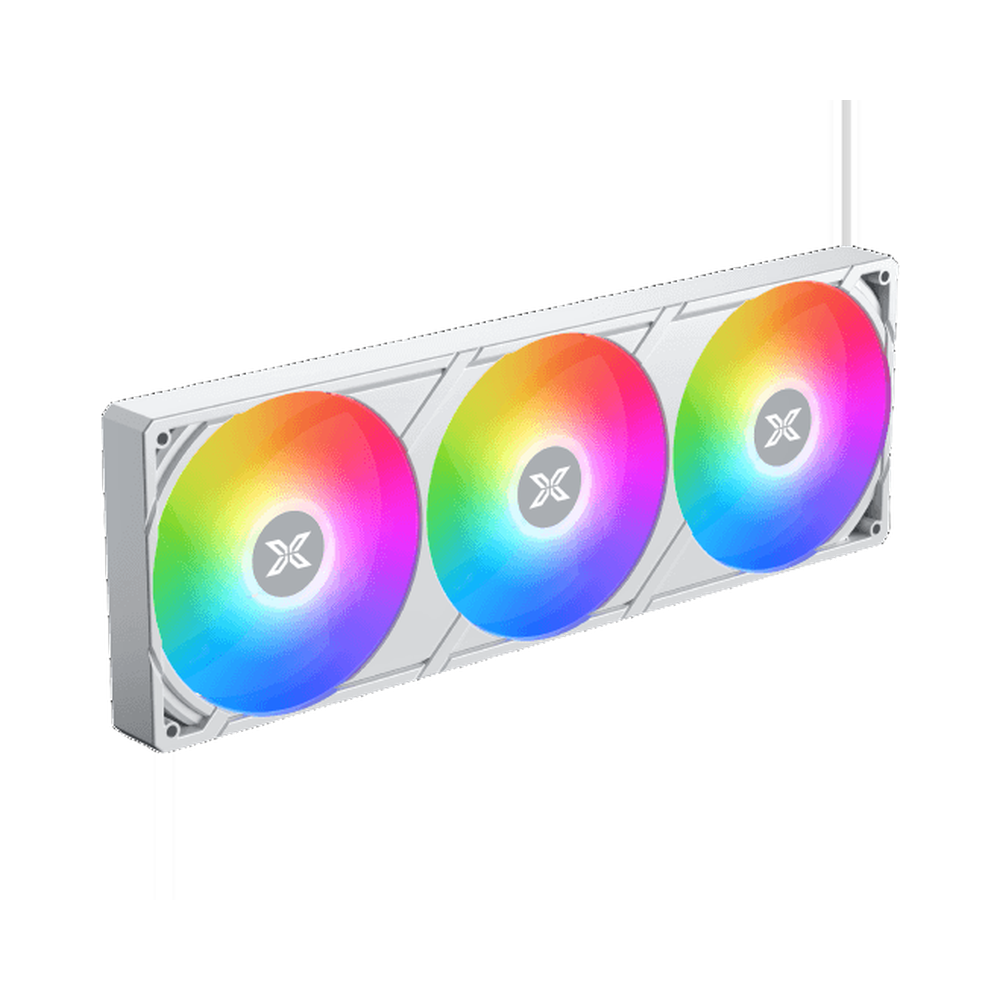 XIGMATEK LK PRO 360 White LCD RGB AIO Liquid CPU Cooler 4 XIGMATEK LK PRO 360 White LCD RGB Liquid Cooler