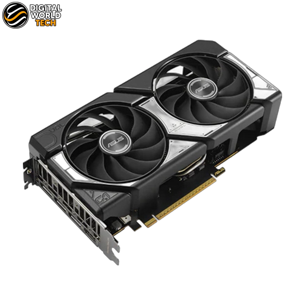 ASUS RTX 5060 Dual OC 8GB GDDR7 PCIe 5.0 Graphics Card with Dual Axial-tech Fans 4 ASUS RTX 5060 DUAL OC 8GB GDDR7 Graphics Card with dual fans