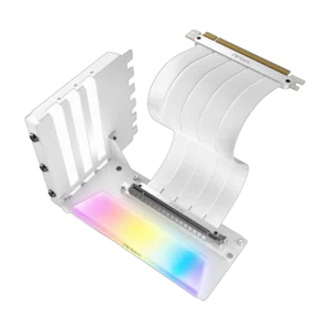 Antec Vertical GPU Riser Kit PCIe 4.0 White with 200mm cable