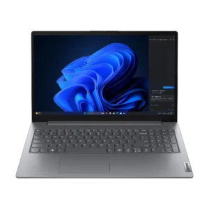 متجر الإلكترونيات الرقمي | العالم الرقمي - DIGITAL WORLD TECH 21 Lenovo V15 G5 IRL Laptop with a 15.6-inch FHD screen in Luna Grey color