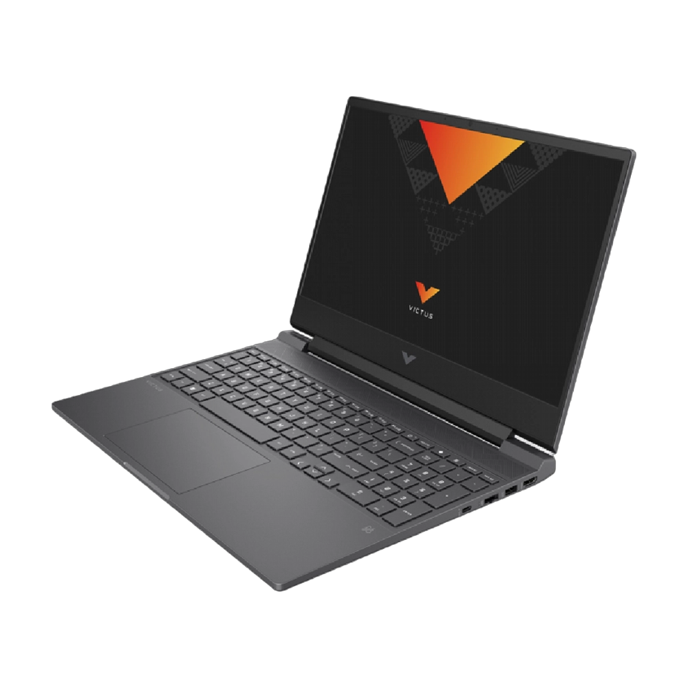 لابتوب HP Victus i5 13420H، شاشة 15.6 بوصة بدقة FHD ومعدل تحديث 144 هرتز، ذاكرة وصول عشوائي 16 جيجابايت، قرص صلب SSD بسعة 512 جيجابايت، بطاقة رسومات NVIDIA RTX 3050 بسعة 6 جيجابايت، لون فضي ميكا لاب توب HP Victus i5 13420H بلون فضي ميكا مزود بلوحة مفاتيح بإضاءة خلفية
