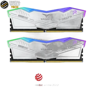 TEAMGROUP Delta RGB DDR5 32GB 6000MHz CL38 White Desktop Memory