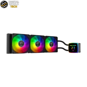 GAMEMASTER LZ360 Liquid Cooler 360mm AIO with ARGB and IPS LCD