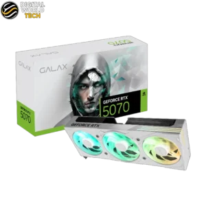 متجر الإلكترونيات الرقمي | العالم الرقمي - DIGITAL WORLD TECH 15 GALAX RTX 5070 GPU EX Gamer White 12GB GDDR7 Triple Fan