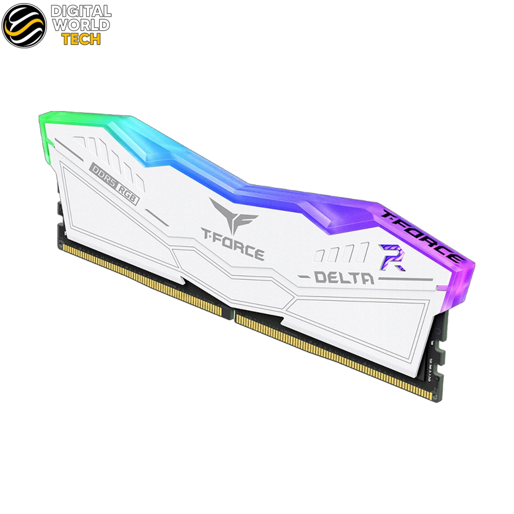 TEAMGROUP Delta RGB DDR5 16GB 2x8GB 6000MHz CL38 White Desktop Memory Kit 2 TEAMGROUP T-Force Delta RGB DDR5 16GB 6000MHz CL38 White Desktop Memory