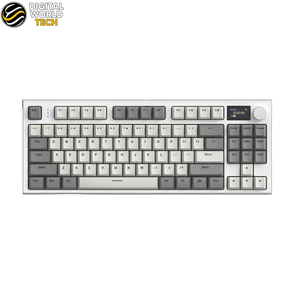ATTACK SHARK K86 Keyboard Wireless Mechanical with 1.2 TFT Display Tri-Mode 1 ATTACK SHARK K86 Keyboard Wireless Mechanical with 1.2 TFT Display